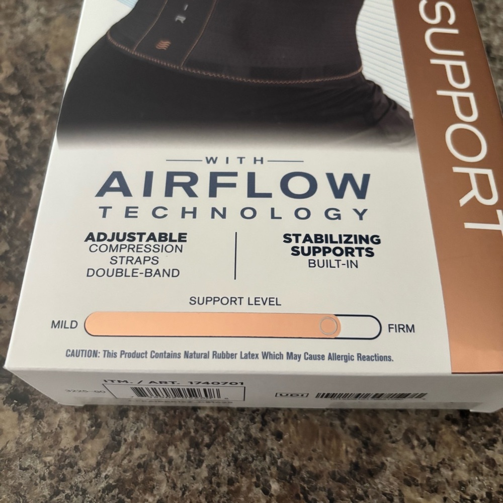 Copper Fit Elite Air Back Support Brace with Airflow Technology - Picture 5 of 5